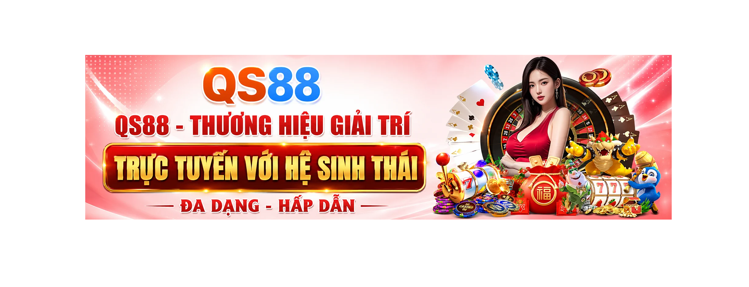 QS88 là điểm đến lý tưởng cho những tín đồ yêu thích cá cược và game bài đỉnh cao. Tại đây, bạn sẽ trải nghiệm những trò chơi
