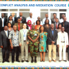 Conflict analysis and mediation course picture, june 2013